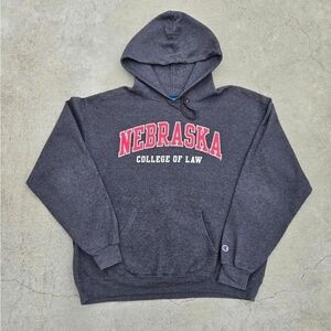 Champion Gray Collegiate Sweatshirt Hoodie